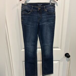 Maurices Dark Indigo Straight Leg Women's Jeans
